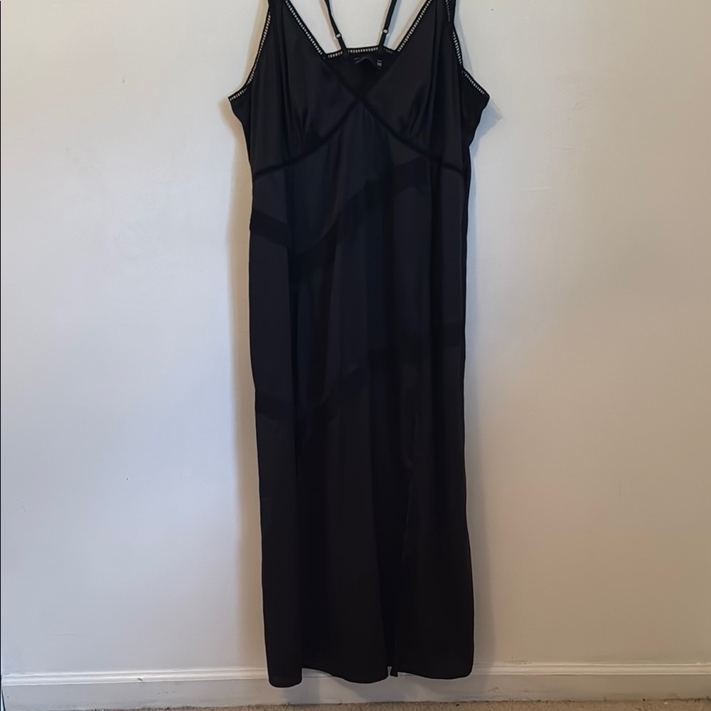 ASOS Black Midi Dress